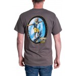 Rietveld Surfin Al Classic charcoal camiseta