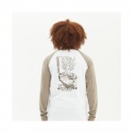 Hydroponic Dragon Ball Z Saiyan 1 toasted white camiseta