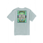 Vissla Undead Shred Heads stone blue camiseta