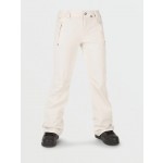 Volcom Species Stretch off white 2023 pantalón de snowboard de mujer