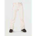 Volcom Species Stretch off white pantalón de snowboard de mujer