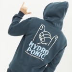 Hydroponic Shaka dark blue sudadera