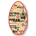 SkimONE Slidz Wood Uk 41" orange Tabla de Skimboard