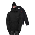 686 Smarty 3 in 1 Form black chaqueta de snowboard