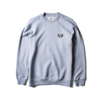 Vissla Solid Sets Eco Crew stone blue sudadera