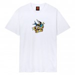 Santa Cruz Sommer Sparrow Front white camiseta
