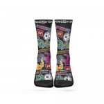 Hydroponic Bob Esponja stickers black calcetines