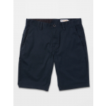 Volcom Frickin Modern Stretch 21" dark navy bermudas