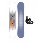 Burton Stylus + Burton Citizen black Pack de snowboard de mujer