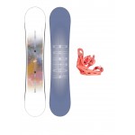 Burton Stylus + Burton Citizen peach Pack de snowboard de mujer