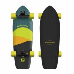 Hydroponic Square 31,5" sun green Surfskate completo