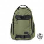 Hydroponic Takoma army green mochila de skate