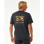 Rip Curl Traditions washed black camiseta