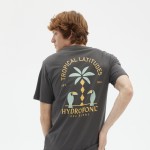 Hydroponic Tucan charcoal camiseta