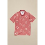 Globe Underground Holiday red smoke 2022 camisa