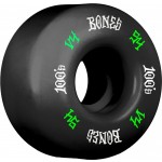 Bones 100´s #12 V4 53mm black Ruedas de skateboard