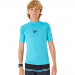 Rip Curl Corps ss rash vest boy blue licra de niño