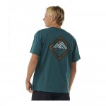 Rip Curl Vaporcool Journeys blue green camiseta