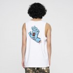 Santa Cruz Screamig Hand white 2023 camiseta tirantes