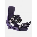 Burton Cartel violet halo Fijaciones de snowboard