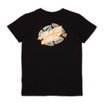 Santa Cruz Warp Broken black 2023 camiseta de niño