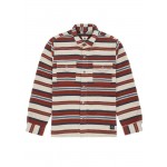 Vissla West Coast Overshirt barn red sobre-camisa