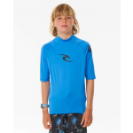 Rip Curl Brand Wave ss UPF blue gum licra de niño