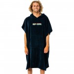 Rip Curl Wet Us Icons hooded towel navy poncho