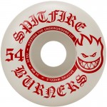 Spitfire Burner 54mm 99D white/red ruedas de skate