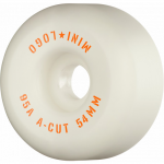 Mini logo A cut hybrid 54mm 95A white Ruedas de skateboard