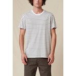 Globe Horizon striped white camiseta
