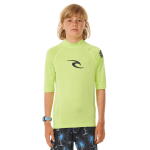 Rip Curl Brand Wave ss UPF lima licra de niño