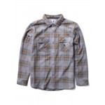 Vissla Eco ZY Polar Flannel steel camisa