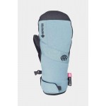 686 Gore Tex Linear under cuff steel blue manoplas de snowboard de mujer