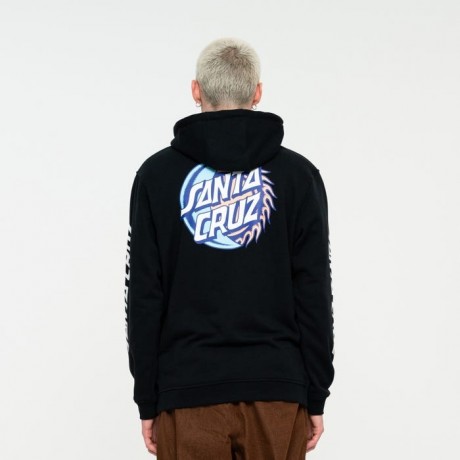 Santa Cruz Eclipse Dot black 2023 sudadera