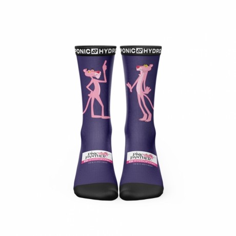 Hydroponic Pink Panther figure purple 2022 calcetines