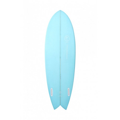 Venon Marlin 5.11" white deck blue tabla de surf