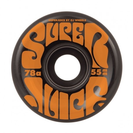 Oj Mini Super Juice 78A 55mm black Ruedas de skateboard
