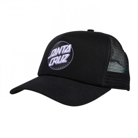 Santa Cruz Other dot meshback black gorra