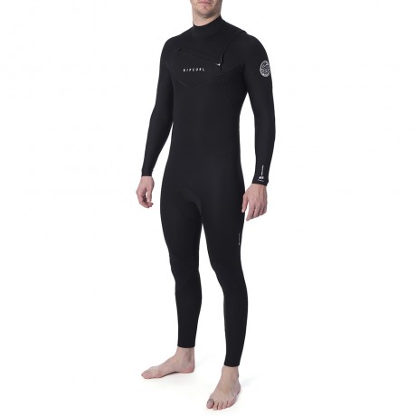 Rip Curl Dawn Patrol Performance Chest zip 3/2mm GB black Traje de neopreno