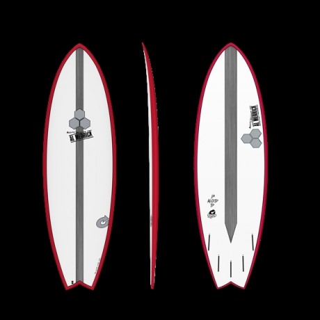 TORQ CHANEL ISLAND  POD MOD X LITE 5.10''  red rail pinline TABLA DE SURF