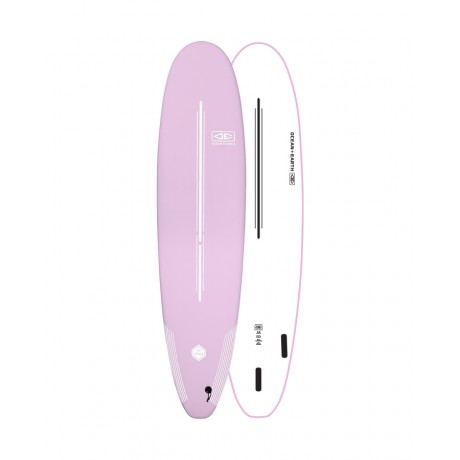 Ocean earth Ezi Rider 8.0" pastel pink tabla de surf Softboard