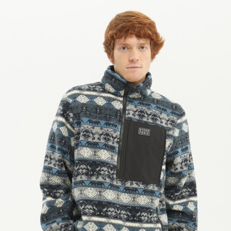 Hydroponic Rumble blue grey navajo sudadera 