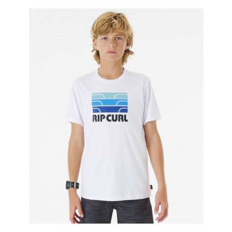 Rip Curl Surf Revival Waving white 2023 camiseta de niño