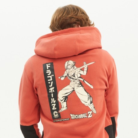 Hydroponic Dragon Ball Z Trunks terracota sudadera
