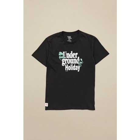 Globe Underground Holiday black 2022 camiseta