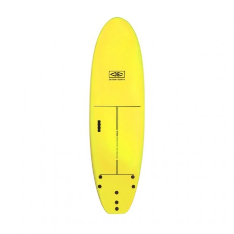 Ocean and Earth Surf School 6.6" yellow Tabla de surf 
