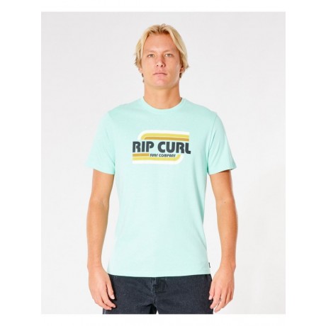Rip Curl Surf Revival Yeh Mumma washed aqua 2022 camiseta