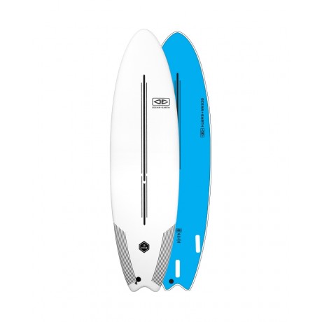 Ocean Earth EZI rider 7.0" white sofboard