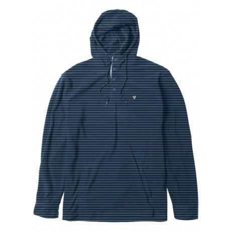 Vissla Eco-Zy hooded navy 2023 sudadera